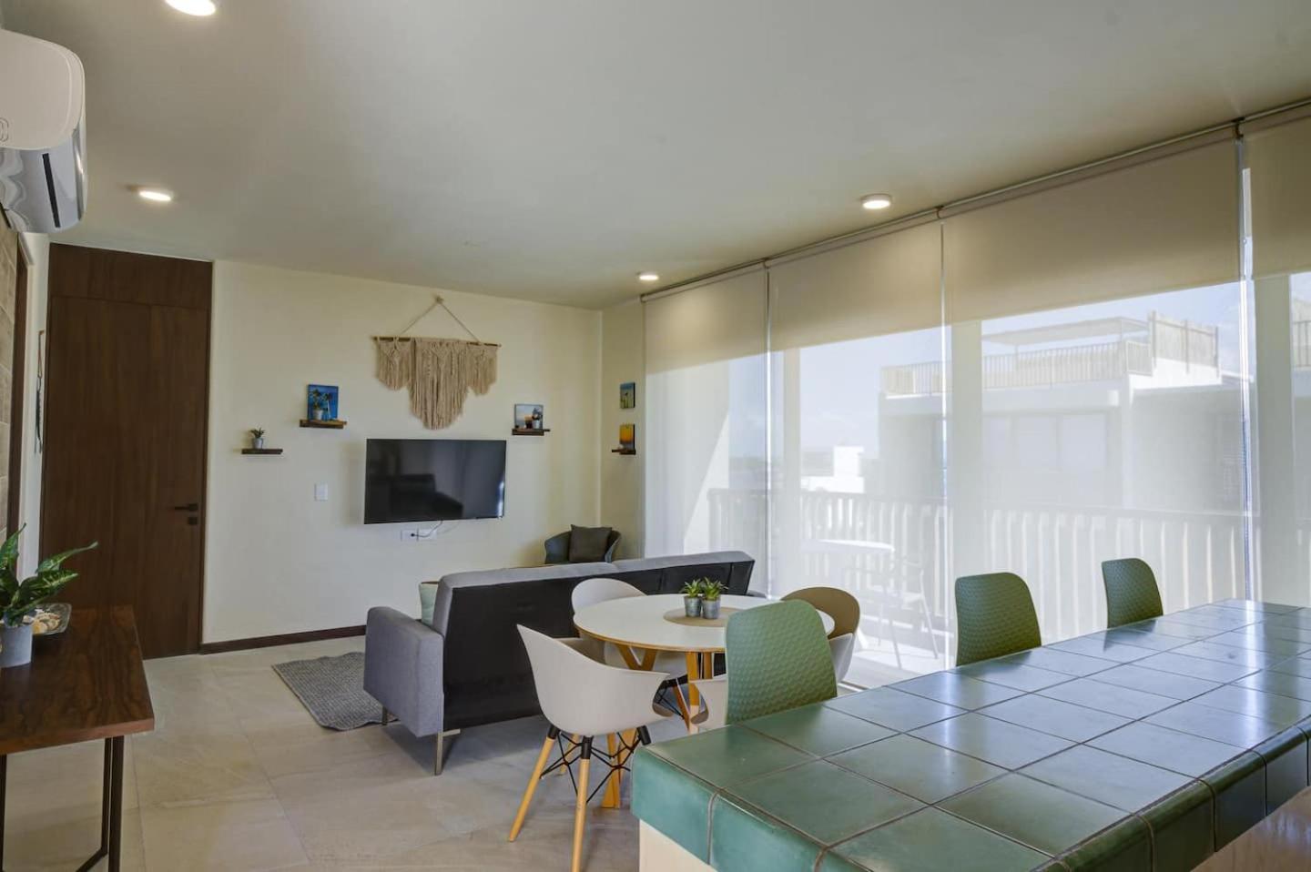 Isla Holbox Beautiful Ocean View Penthouse With Private Pool -C301酒店 外观 照片