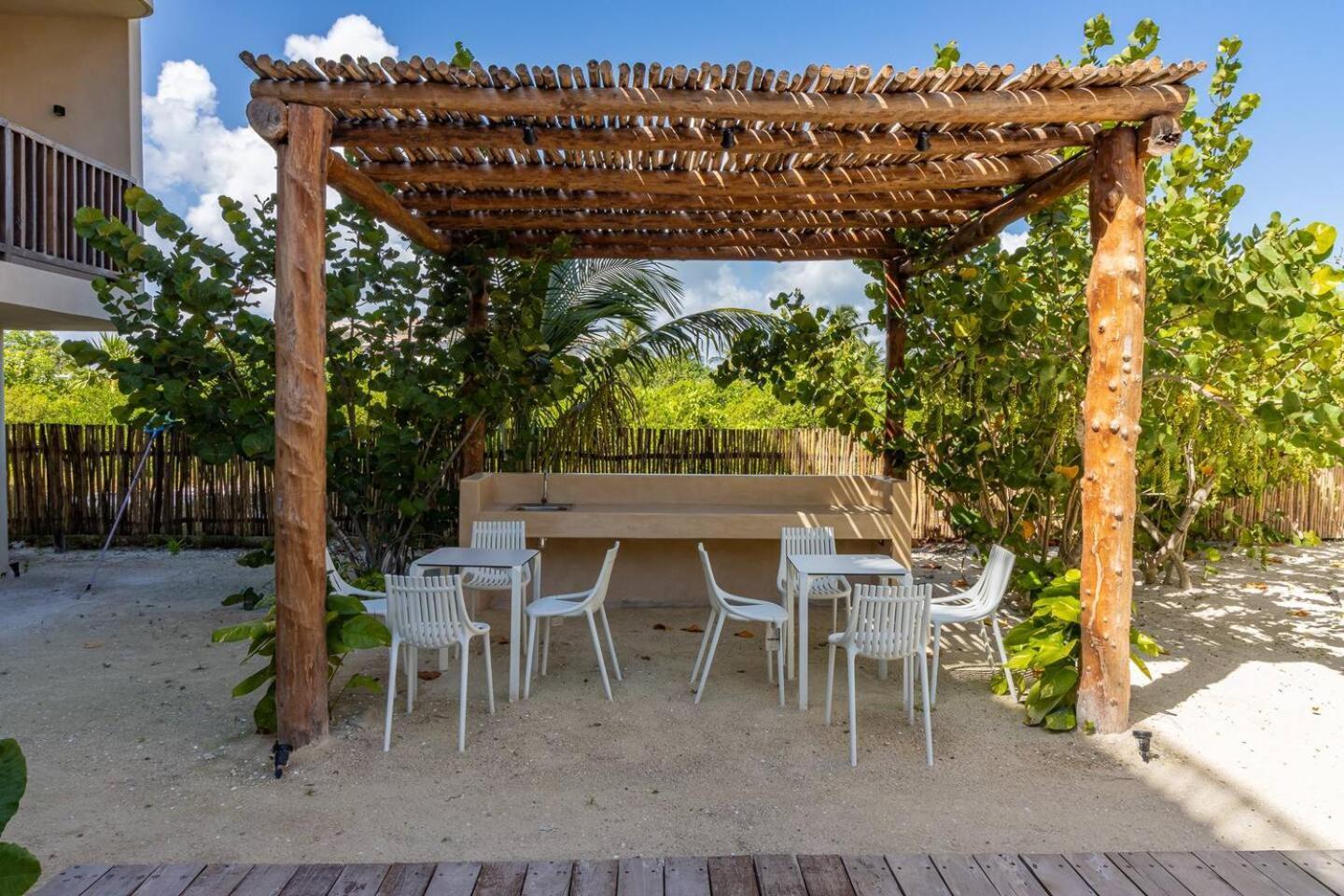 Isla Holbox Beautiful Ocean View Penthouse With Private Pool -C301酒店 外观 照片